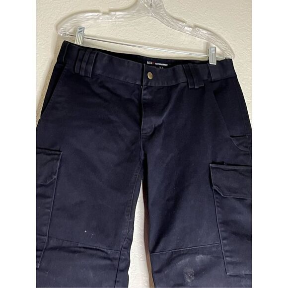 5.11 Tactical Series Women's Padded Knees Workwear Utility Cargo Pants Size 10 - Picture 4 of 5
